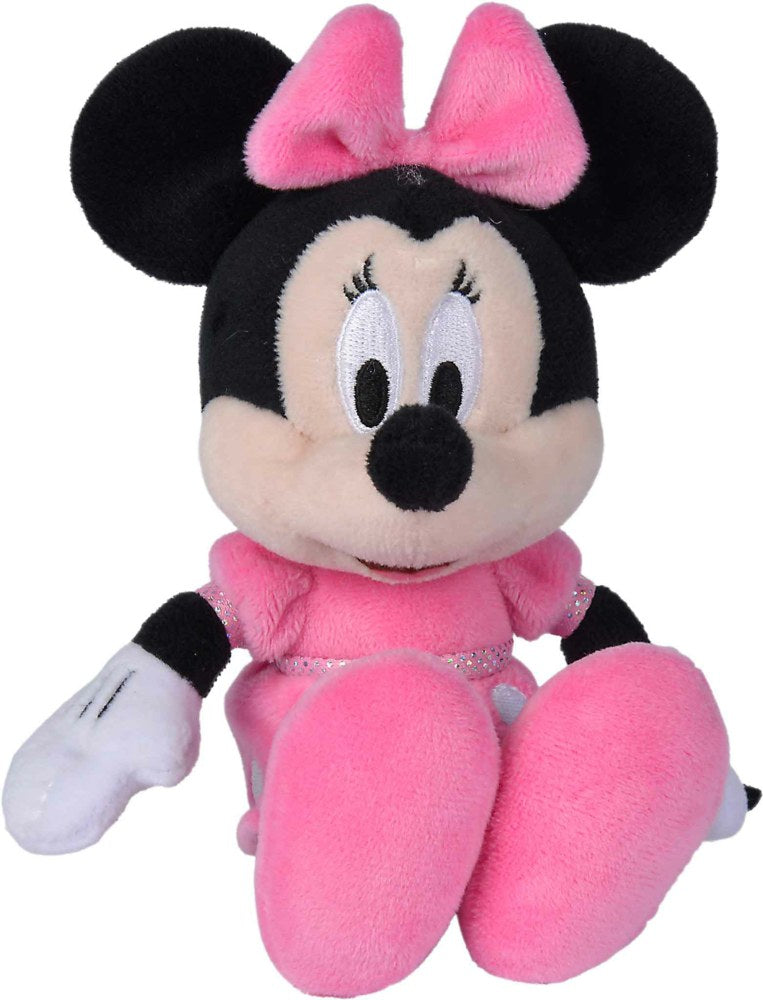 Minnie peluche abito rosa 20 cm