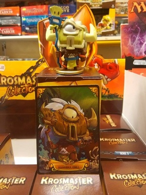 Krosmaster Arena Collection Serie 3: KANNIBUL EBILL 05/16 Statuetta GOLD Carta FOIL Codice