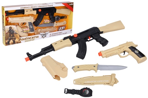 Set di fucili Desert Battle 52 cm - Confezione CZ