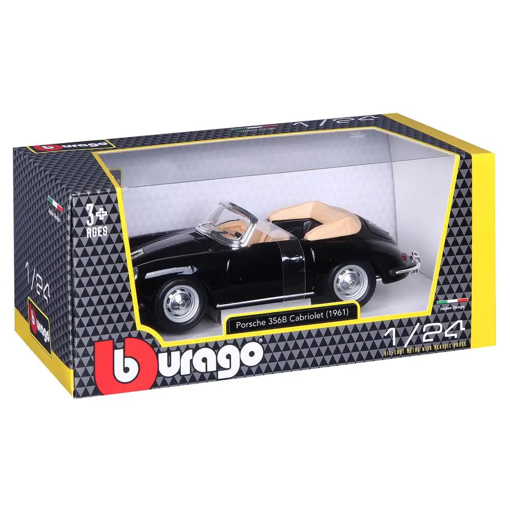 Bburago Classic D'Epoca 1:24 Porsche 356B Cabrio 1961