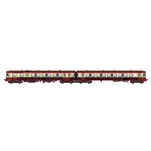 Treno diesel EAD X4696-XR8693 - LS Models 10563 - HO 1/87 - SNCF - Ep V - Analogico - 3R