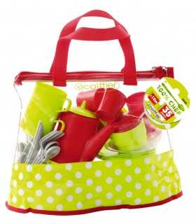 100% Chef Borsa piccola cuoca 35 pz