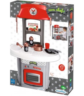 100% Chef - Cucina Completa con 13 Accessori