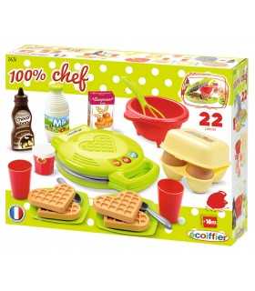 100% Chef  Piastra dei Waffle 22 pz