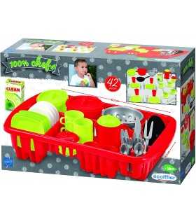 100% Chef - Scolapiatti con Accessori 42 Pezzi