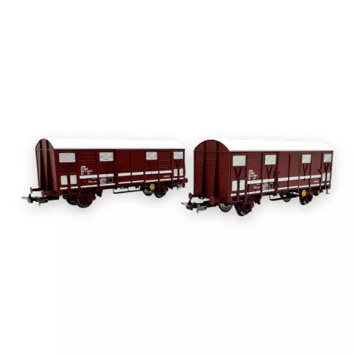 Set di 2 carrozze Ghs 69.9 primeur - Piko 97311 - HO 1/87 - SNCF - EP IV/V - 2R