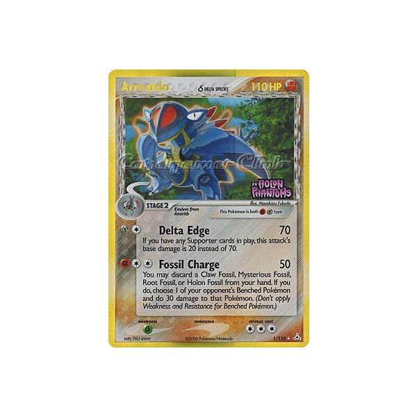 001 / 110 Armaldo Delta Species rara foil speciale (EN) -NEAR MINT-
