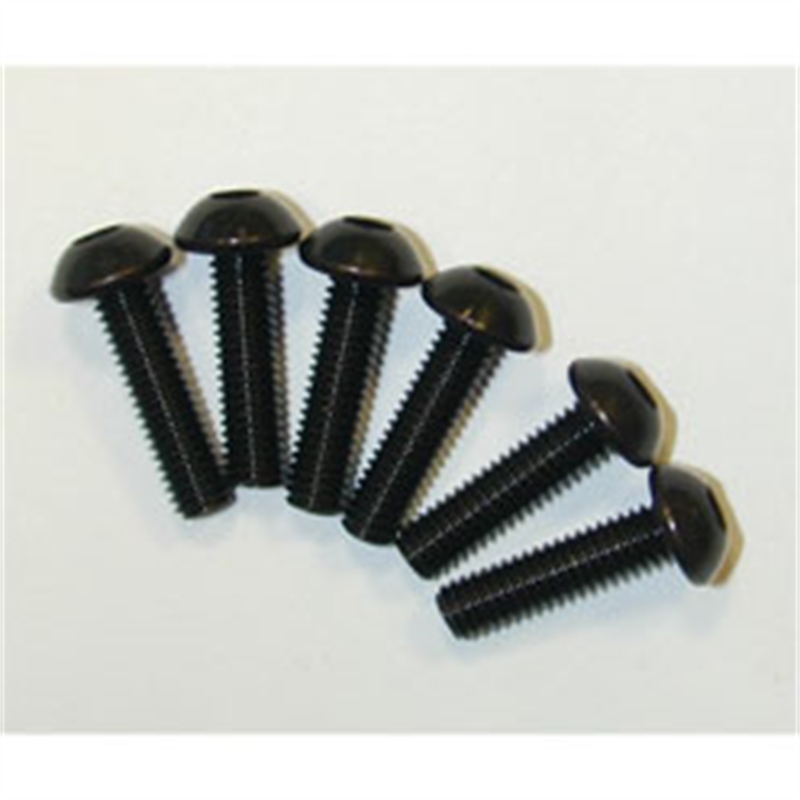 3.5x13mm Steel Button Head Screw (6) - [126313BU-5]