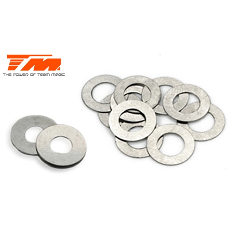 Rasamenti 5x9x0.15mm (5), 5x9x0.3mm (3), 5.2x12x0.2mm (2) - [130105]