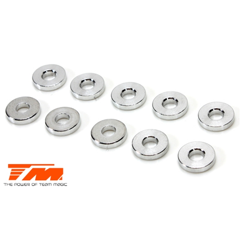 TM SPESSORI IN ALLUMINIO 3X7.5X1.5 MM (10) - [130124]