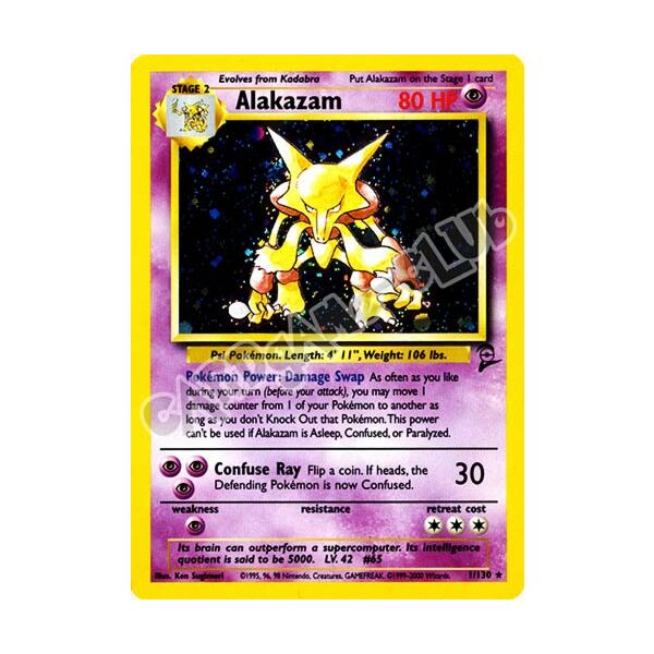001 / 130 Alakazam rara foil unlimited (EN) -NEAR MINT-