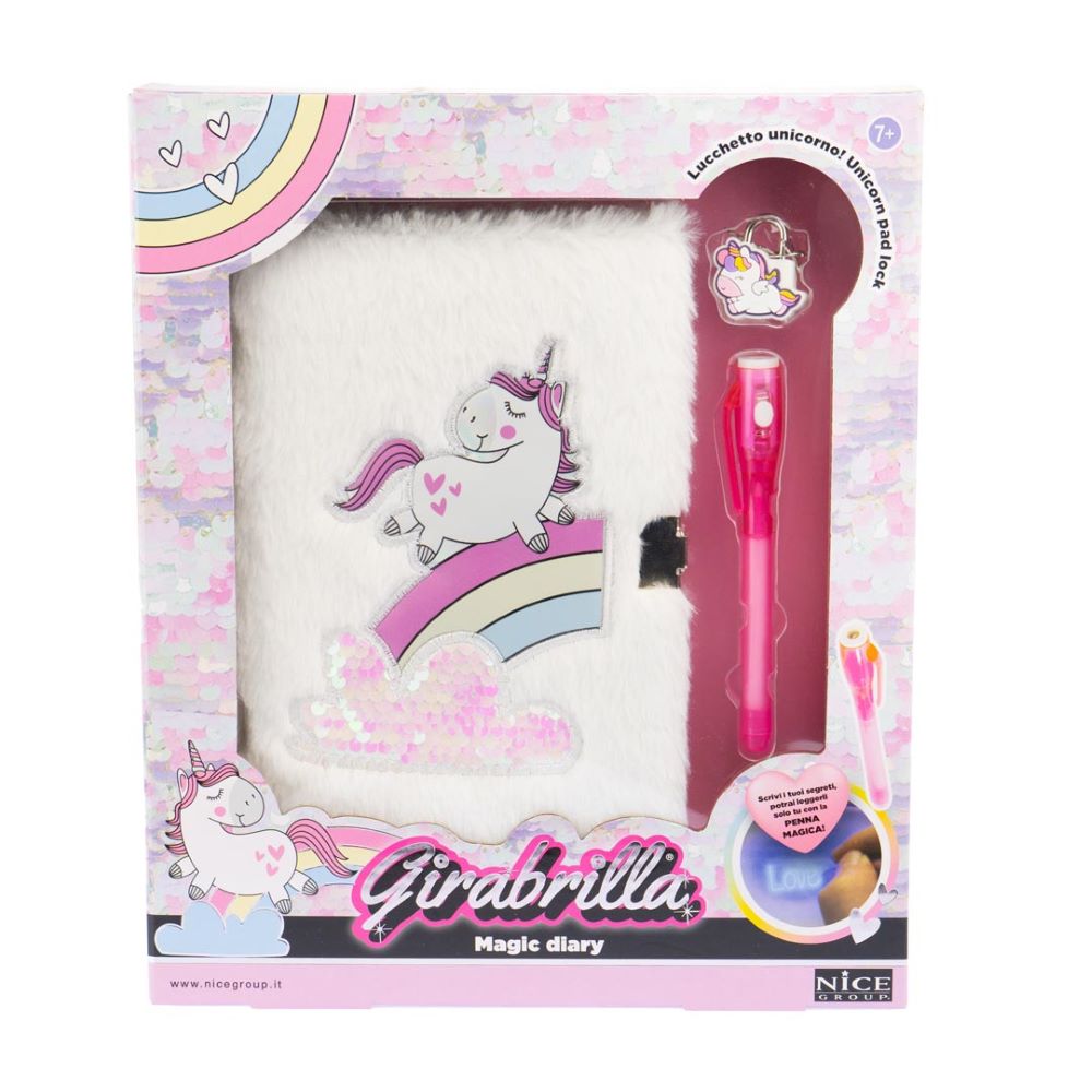 Girabrilla Unicorn Magico Diario