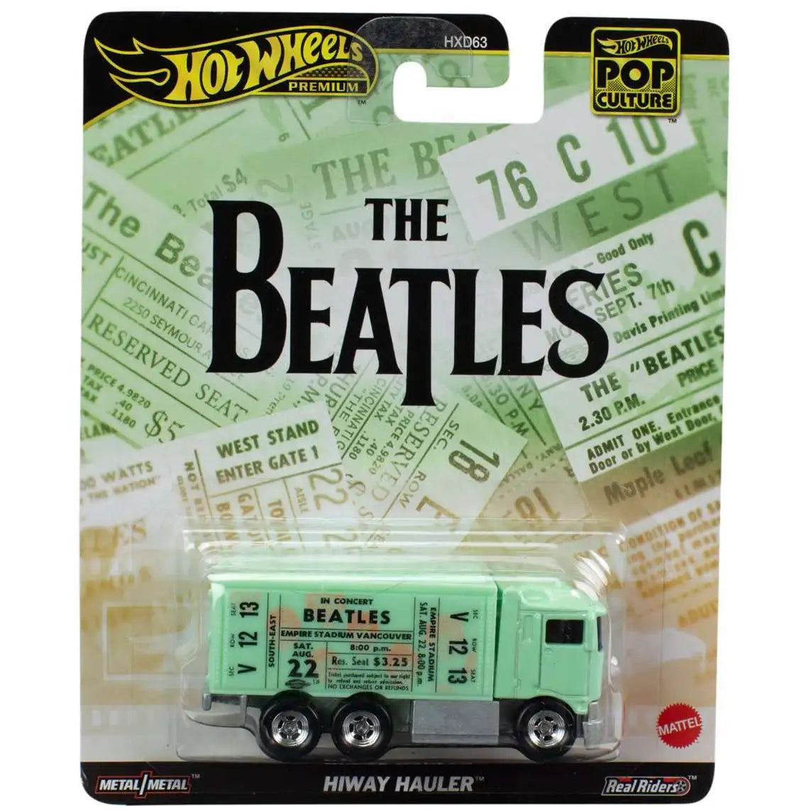 Hot Wheels Premium Pop Culture The Beatles Hiway Hauler HVJ45