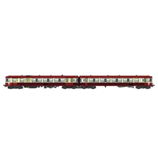 Treno diesel EAD X4691-XR8688 - LS Models 10564 - HO 1/87 - SNCF - Ep V/VI - Analogico - 3R