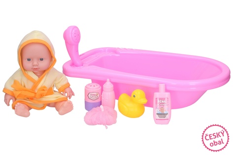 Baby 24 cm con bagnetto