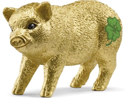 Schleich Edizione limitata - Maialino d'oro di Natale