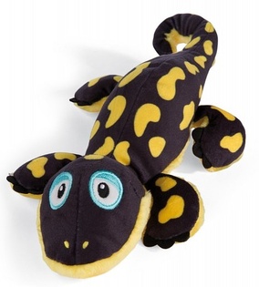 NICI peluche Newt Don Fuego 35cm sdraiato, VERDE