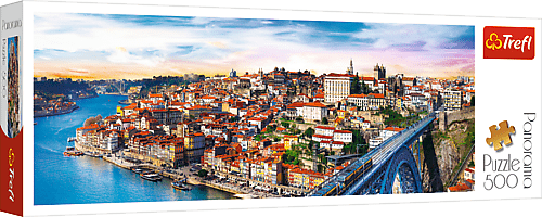Trefl Panoramic puzzle 500 - Porto, Portogallo