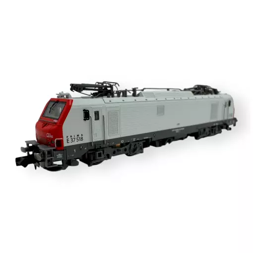 Prima E 37518 CB RAIL Locomotiva elettrica - REE MODELS NW-301 - N 1/160 - SNCF - EP VI - Analogica - DC