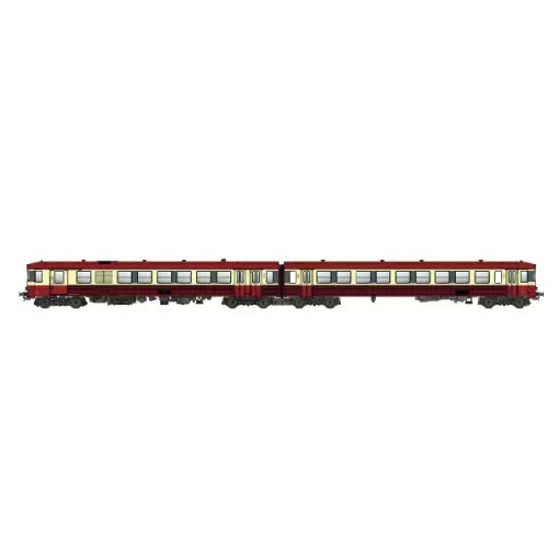 Treno diesel EAD X4687-XR8684 - LS Models 10539 - HO 1/87 - SNCF - Ep IV - Analogico - 3R