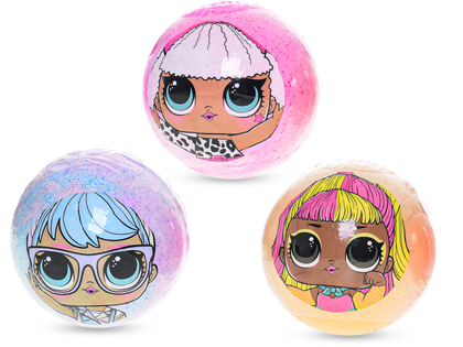 Bombe da bagno scintillanti profumate LOL Surprise 3 pezzi in una scatola