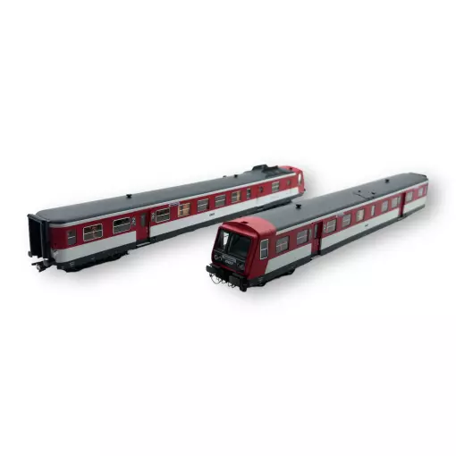 Autorail RGP 1 X-2730 ALPAZUR -DCC SON- REE MODELES MB191S SNCF - HO - EP IV