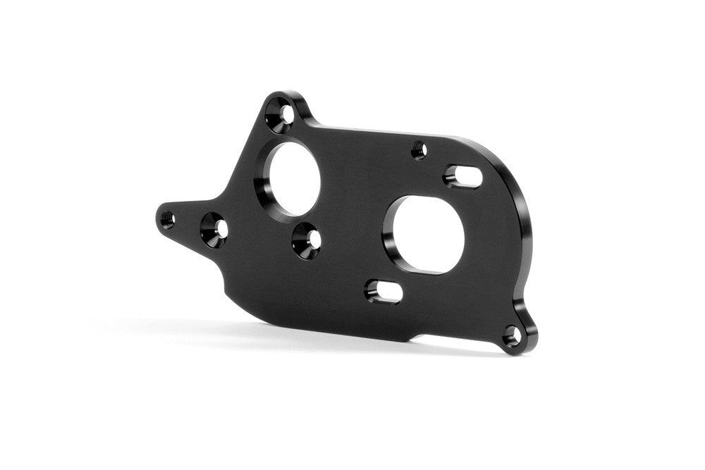 324012 - XRAY XB2 2017 - Alu Front-Middle Motor Plate 3mm (3 Gears) Swiss 7075 T6