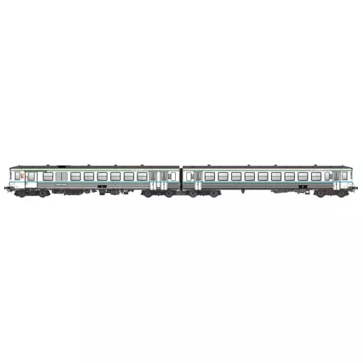 Treno diesel EAD X4696-XR8690 - LS Models 10530 - HO 1/87 - SNCF - Ep IV - Analogico - 3R