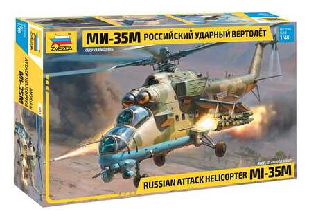 Model Kit elicottero 4813 - MIL Mi-35 M "Hind E" (1:48)