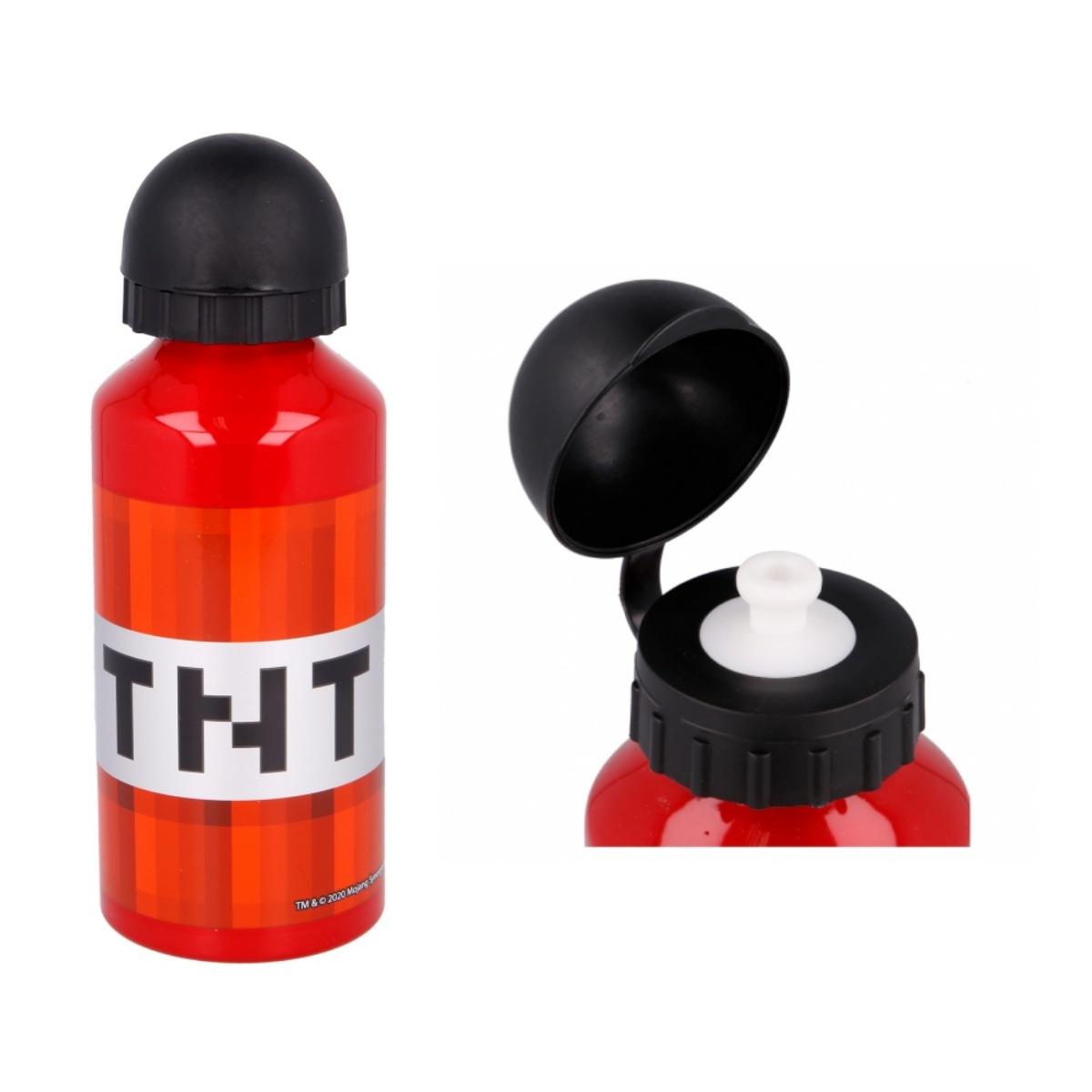 Borraccia Minecraft in alluminio 400ml