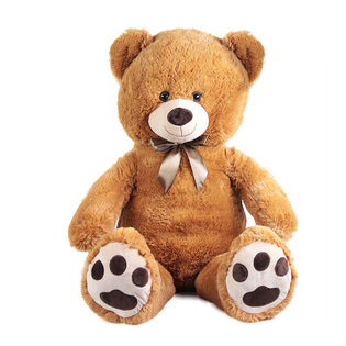 Grande orso di peluche Kuba con etichetta 100 cm
