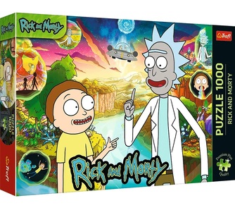Trefl Puzzle 1000 Premium Plus Quality Rick e Morty