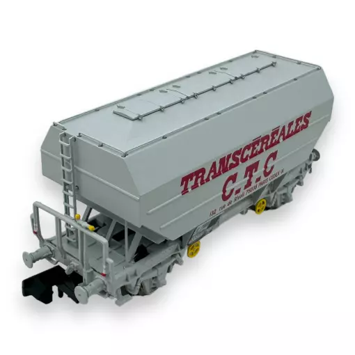 Carro merci per cereali "Transcéréales CTC" - REE Models NW319 - N 1/160 - SNCF - EP IV