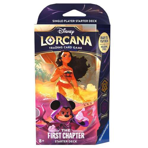 Lorcana - The First Chapter - Starter Deck Amber/Amethyst (ENG)