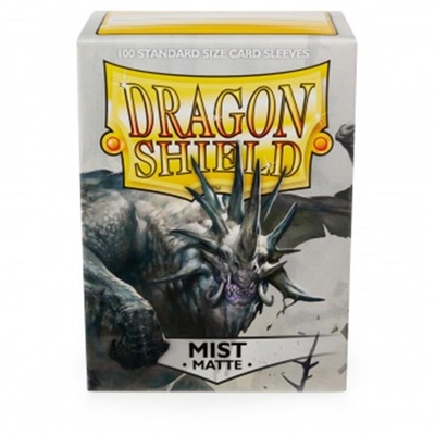 100 Sleeves Dragon Shield Magic MIST MATTE Bustine Protettive