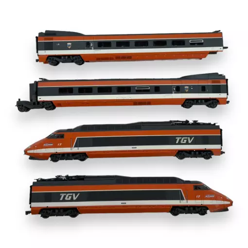 TGV Sud-Est 1981 - Jouef HJ2425S - SNCF - HO : 1/87 - EP IV - 2R - DCC SON