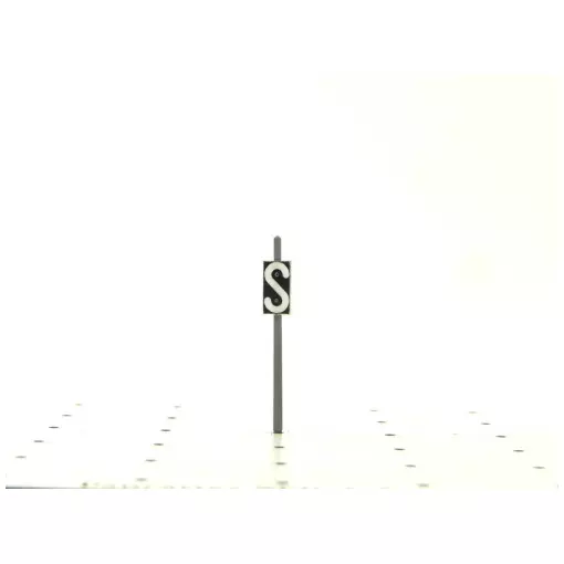 Segno "S" fischietto BOISMODELISME 115012 - HO 1/87 - SNCF