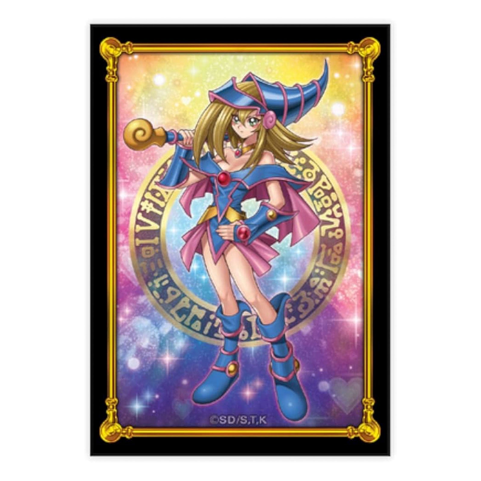 50 Bustine protettive Dark Magician Girl Sleeves KONAMI Japanese Size 63 x 90 mm
