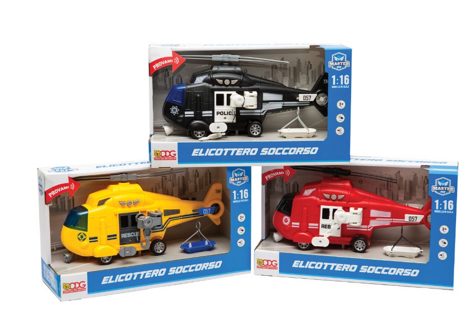 Elicottero 30 cm luci e suoni