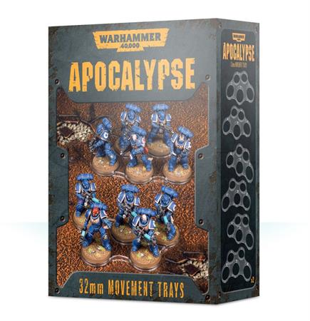 Wh40k Apocalypse Movement Trays (32mm)