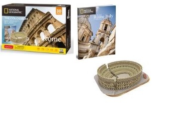 Puzzle 3D NG Colosseo - 131 pezzi