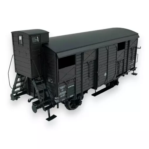 Carrozza Couvert PLM 20T REE Modèles WB703 - HO 1/87 - SNCF - EP III.B