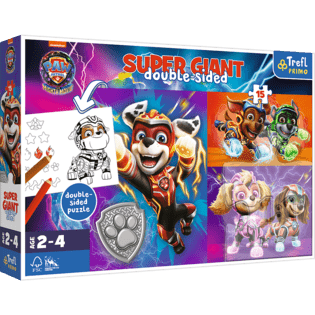 Trefl Puzzle 15 GIGANTE - La straordinaria squadra di PAW PATROL