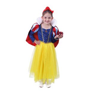 Costume da bambina Biancaneve (M)