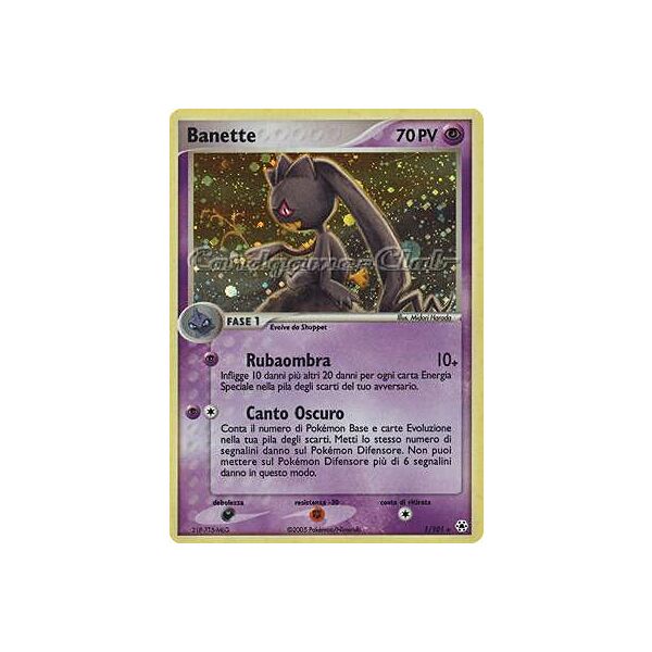 001 / 101 Banette rara foil (IT) -NEAR MINT-