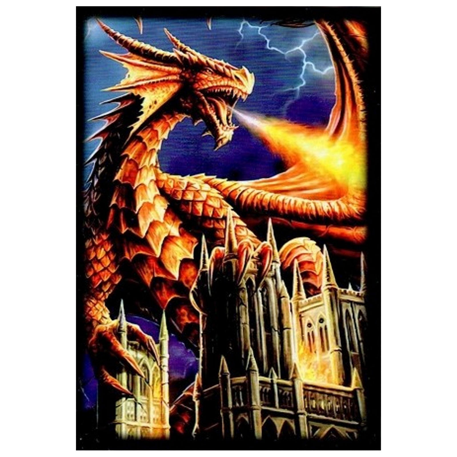 60 Bustine protettive Dragon Fury Sleeves MAX PROTECTION Japanese Standard Size 62,5 x 90,5 mm