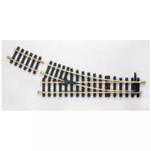 Interruttore destro R5 7,5°, 480 mm