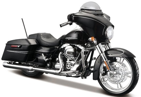 Maisto - MOTO HARLEY DAVIDSON, Speciale Street Glide 2015, 1:12