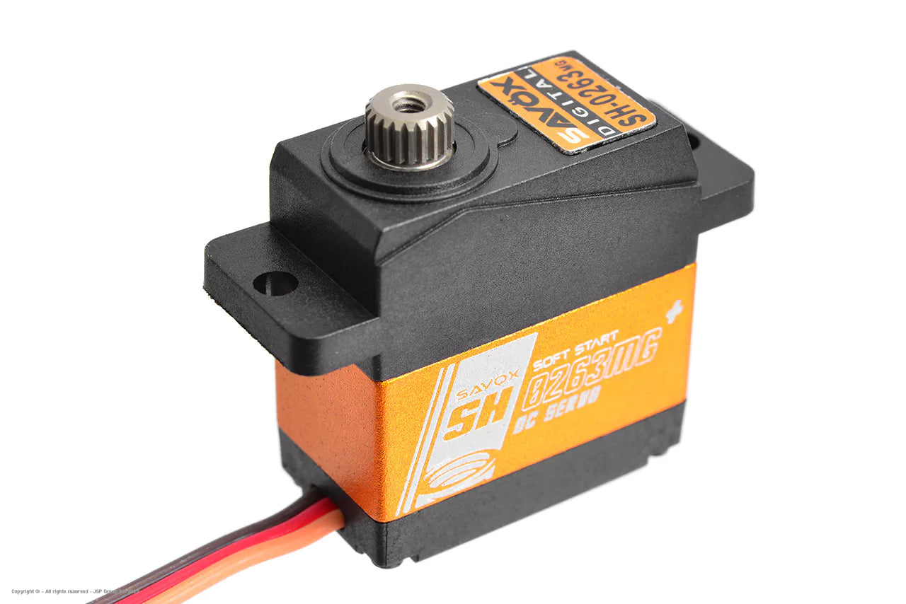Savox Mini servo SH-0263MG 2,2 kg 0,10s Metallo