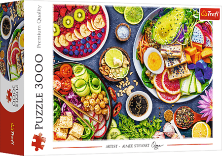 Trefl Puzzle 3000 - Ciotola del Buddha